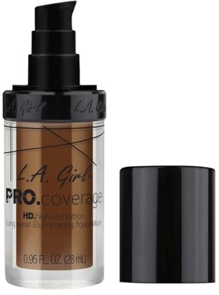 L.A. Girl Pro Coverage Illuminating Foundation - Rich Cocoa