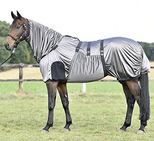 Busse, coperta anti eczema Strong, per cavalli, anthrazit, Lunghezza 135 cm