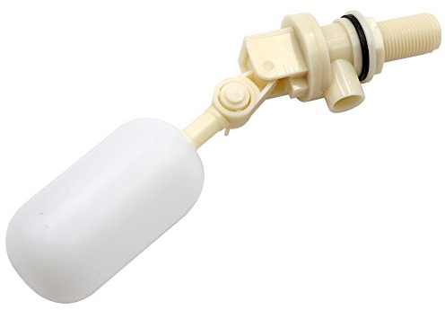 MUALROUS Schwimmerventil für Tankmontage, Hund, Wassernapf, Kugelhahn mit verstellbarem Arm, Abschaltautomatik, 1,27 cm NPT für Fischaquarium, Rinderschaf