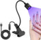 Lampe UV Professionnelle à Col de Cygne 5W, Séchage Gel/Semi-Permanent, Design Métal Réglable 360°, Alimentation USB pour Nail Art & Extensions