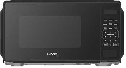 HYE 20L Digital Microwave Ovens – Stylish Black Microwave with Presets, Weight Defrost & Adjustable Power Levels – Fast Cooking & Reheating for Home Kitchens SA01DM207B13