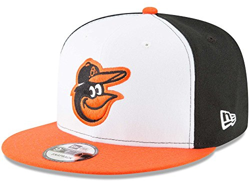 New Era Baltimore Orioles Team Color 9FIFTY Adjustable Hat White