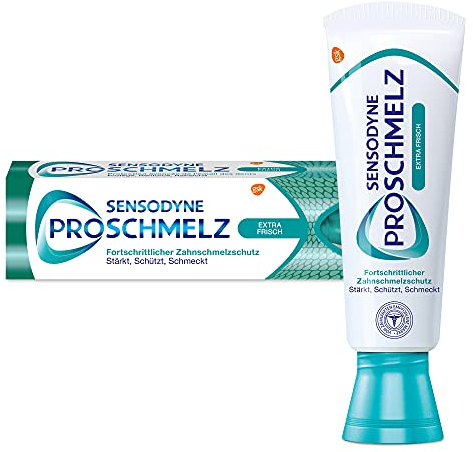 Sensodyne ProSchmelz Extra Frisch Zahnpasta, 75ml, Zahncreme für fortschrittlichen Zahnschmelzschutz - Stärkt, schützt, schmeckt