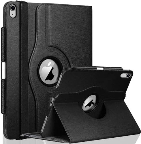 GALTD Case for iPad 11th Generation (A16) 11, iPad 10th Generation Case 10.9 (2025-2022) – Slim Auto Wake/Sleep Cover with Pencil Holder, Multi-Angle Stand, 360 Rotating Smart, Black
