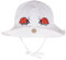 ManyMonths Original Ladybug Kinderhut 1-4,5/5 Jahre UV-Schutz, 55% Hanf, 45% Baumwolle, tolles Aussehen, Naturfarben, 1 Jahr
