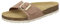 AFS-Schuhe 2112, modische Damen-Pantoletten, hochwertiges, echtes Leder, Made in Germany (40 EU, Piedra Nubuk)