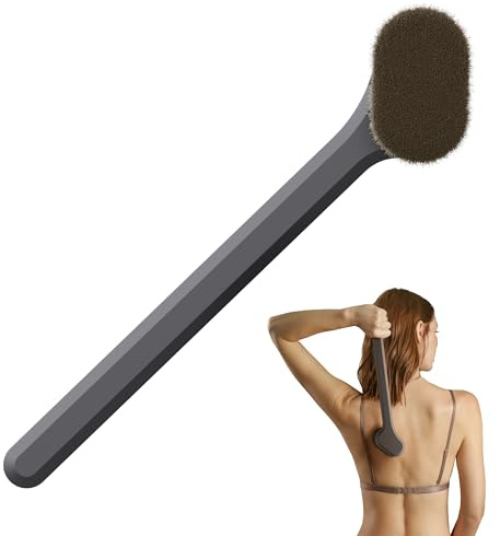 SONN Self Tanner Brushes - Body and Face Kabuki Brush Applicator for Fake Tan, Lotion, Makeup, and Sunscreen, Back Applicator for Sunless Tanner and cream (Body Brush)
