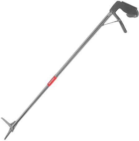 Healifty Alicates para Serpientes de Acero Inoxidable Pinza Resistente Extra Larga para Reptiles Herramienta de Agarre para Cangrejos Anguilas y Basura Pinza para Pesca y Captura