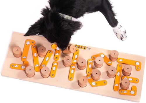 My Intelligent Dogs MICE - Cat and Dog Treat Puzzle, Interactive Wooden Toy for Cats and Dogs - Puzzle Feeder for Mental and Physical Exercise, Enhances Natural Instincts