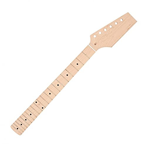 Gear4music Manico per Chitarra Elettrica Naturale 21 Tasti