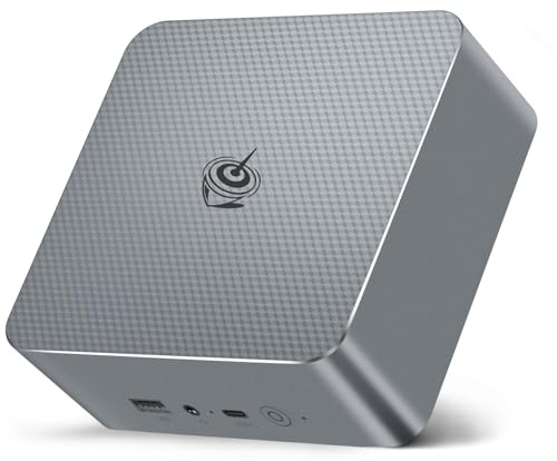 Beelink EQI12 Mini PC,Intel 12th Gen Core i5-1235U (10C/12T,up to 4.4GHz),Mini Computer with 16GB DDR4 RAM 500GB M.2 2280 PCle 4.0x4 SSD,4K Dual Screen Display/WiFi6/BT5.4/USB3.2/Dual Gigabit LAN
