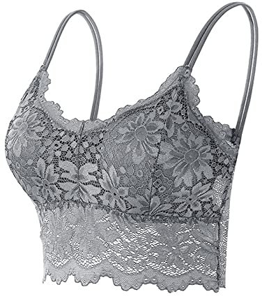 ARtray 2B Ware Brasier Elastico 1 Pezzo Brasier Senza Spalline Brasier Reggiseno Senza Spalline Reggiseno Imbottito Donna Lingerie Sexy Grigio L