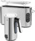 WMF Set 2-teilig Lumero Toaster 2 Scheiben Langschlitz mit Brötchenaufsatz und Lumero Wasserkocher mit Temperatureinstellung 1,6l, elektrischer Wasserkocher Edelstahl-Kalkfilter, 3000W, edelstahl matt