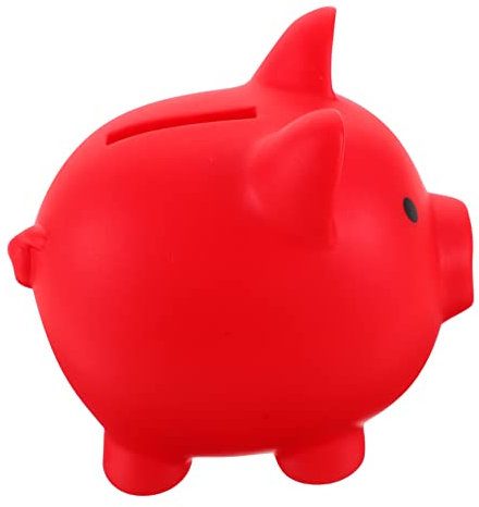 UPKOCH Salvadanaio in Resistente Salvadanaio Forma Maiale Decorazione Creativa Per Casa Per Ragazzo Portamonete d Imitazione Animata