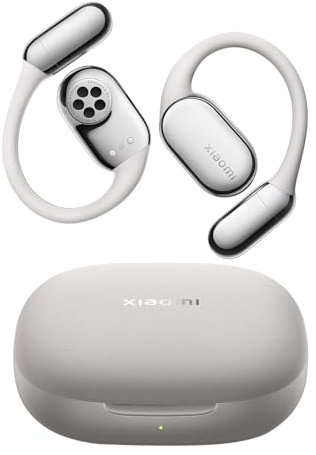 Xiaomi OpenWear Stereo Pro Workout Earbuds All-Day Comfort & Secure Fit 8.5h/45h Long Battery Life Anti-Sound-Leakage Independent Spatial Audio with Head Tracking Hi-Res Audio certification Titan Gray