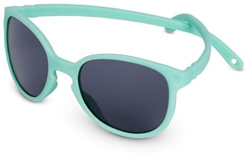 KI ET LA - WAZZ - Occhiali da sole per bambini da 1-2 anni, norma CE - Protezione UV totale - Ultra Leggeri - Morbidi - Infrangibili - Filtro luce blu - Marca francese