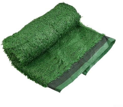 Wlinfetity Artificial Grass Carpet 2Cm Height PP+PE Natural & Realistic Soft Compact Density Fake Grass Roll Turf For Garden Landscaping, Playground, Pets Room, 100X300cm