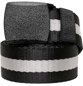 Urban Classics Centre Stripe Belt black S/M