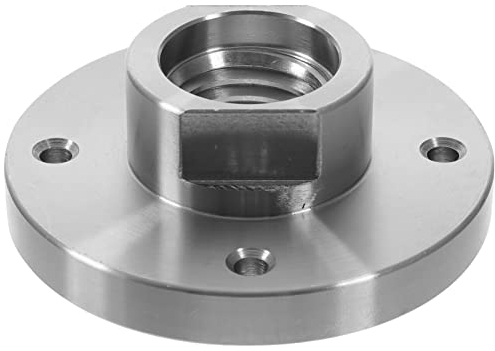 BUGUUYO Drehfutter Holzdrehmaschine Stirnplatte Planscheibe Für Holzbearbeitungsmaschinen Drehbank Zum Drechseln Zubehör Für Holzdrehmaschinen Drehwerkzeuge Stahl Gewinde Rückwand 3inch