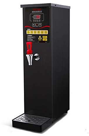 Calentador Paso a Paso, Equipo Comercial Grande para Tienda de té de 3000W, Pantalla LCD LED, Calentador de Agua de Acero Inoxidable