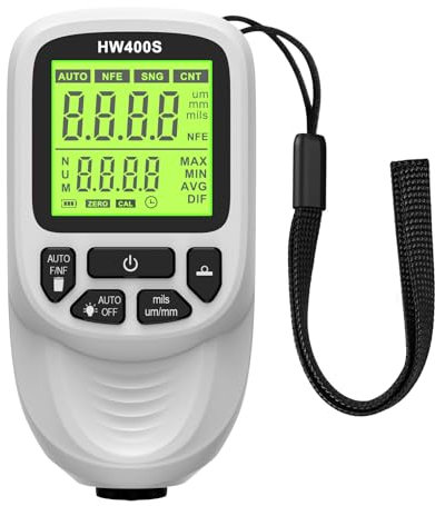 Digital Coating Thickness Gauges Paint Thickness Meter Paint Meter for Automotive Paint Thickness Measurement 0-2000μm