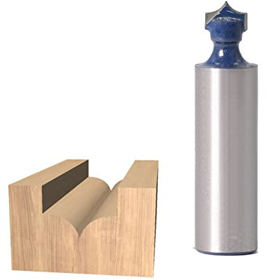 Fresa de mango de carburo sólido ， Broca fresadora redonda de carburo sólido con vástago de 12 mm, sin madera, recta, 12 x 9,52 mm(12X9.52mm)