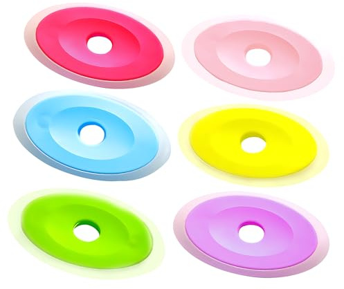 Erasable Gel Pen Special Rubber Color Oval Eraser 6pcs Set – Rubbers for Erasers, Rubber Pen Use, Cute Stationary and School Supplies, Suitable for Stationery Supplies and Office Desk Accessories