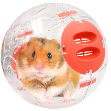 Palline per criceto - Palla trasparente per piccoli roditori,Forniture per piccoli animali per gioco interno ed esterno per cincillà porcellino d' Furetto Gerbille E Attività