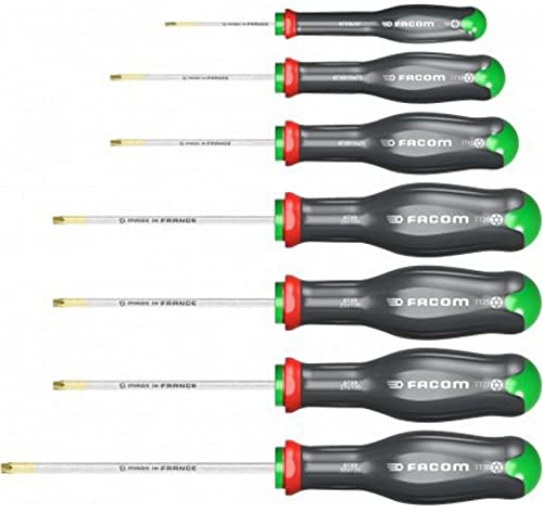 FACOM Jeu de 7 tournevis Protwist Torx et tamper lame ronde ATXR.J7PB