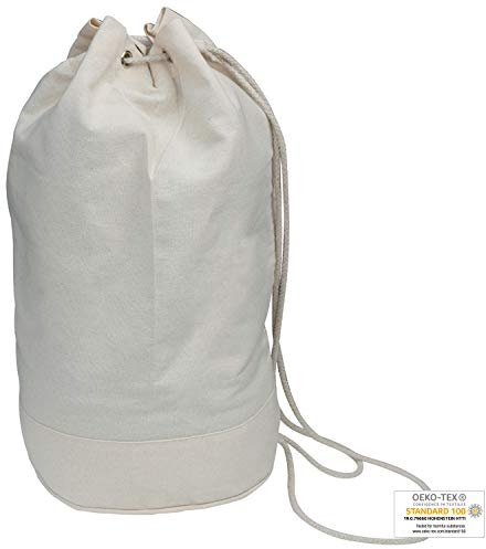 Seesack aus Baumwolle mit Kordelzug