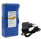 TGHY 12 V DC 20000 mAh wiederaufladbarer Lithium-Ionen-Akku, tragbarer Li-Ionen-Akku, Powerbank für CCTV-Kameras, LED-Streifenlichter und mehr. Mit Ladegerät