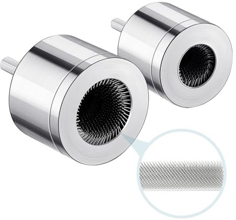 Copper Pipe Cleaner,15+22mm Drill Tube Cleaning Brush, Upgraded Carbon SteelCopper Pipe Tube Cleaning Brushes,Efficient Copper Pipe Cleaners Plumbing Brush for Electric Drill Bit