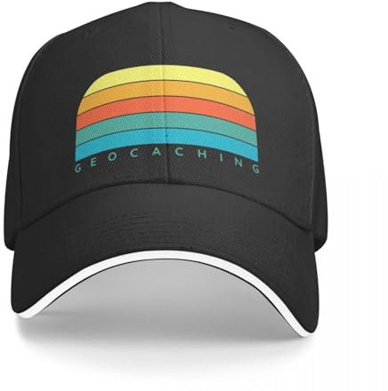 OOAXBEED Gorra de béisbol con diseño Retro de Geocaching Gorras de Hombre Gorra de Moda Gorra de Mujer para Hombre