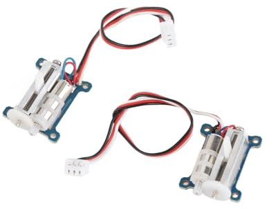 FAUOSWUK 1 par Ultralätt 1,5 G Digital Servo för RC-flygplan, Stor Torsionsmikrostyrväxel för 3D-flyg Inomhus, Ihålig Koppmotor,5 G, 2-pack