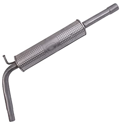 ATEC Germany 1x Mittelschalldämpfer Kompatibel mit SEAT CORDOBA (6L2), IBIZA III (6L1), SKODA FABIA 1 (6Y2), FABIA 1 Kombi (6Y5), FABIA 1 Praktik (6Y5), FABIA 1 Stufenheck (6Y3), VW POLO (9N_, 9A_)