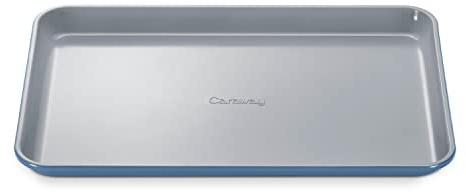 Caraway Non-Stick Ceramic Baking Sheet - Naturally Slick Ceramic Coating - Non-Toxic, PTFE & PFOA Free - Perfect for Baking, Roasting, and More - Medium (15 x 10) - Slate