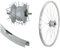 AGGRO-X 28 Zoll Aluminium V-Profil Hohlkammer Vorderrad Nabendynamo 19-622 Felgenbremse 6V 3 Watt