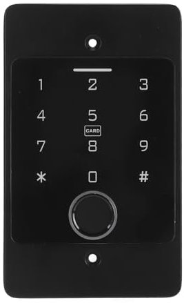 WiFi Access Control Keypad Waterproof Fjärrkontroll Versatil Fingeravtryck Dörrlås Inträdesstangent Knappsats Home Garage Office DC12 Till 24V