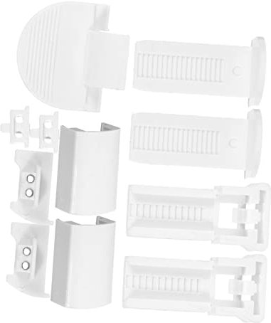 Veemoon Pleated Blind Accessories Roller Blind Window Parts Replacement Parts for Curtain Easy Install Roller Shutter Fittings