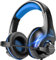 YINSAN Gaming Headset für PS4/PS5/PC/Xbox/Nintendo Switch, PS4 Kopfhörer mit Kabel und RGB Licht, Stereo Surround Kopfhörer mit Mikrofon, Noise Cancelling Gamer Headphones