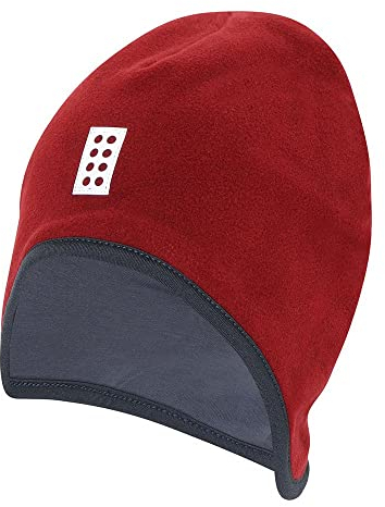 LEGO Wear Unisex Wear Kinder Mädchen Wintermütze mit Ohrenschutz Fleecemütze Lwakka 701 Beanie M TZE, 368, 50 EU