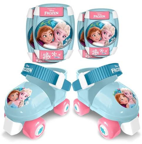 Combo Pattini a 4 ruote + Gomitiere Frozen 2