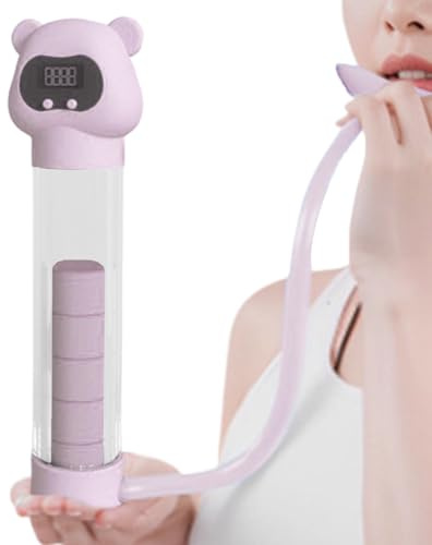 Allenatore respiratorio – Manubri regolabili per la capacità polmonare – per inalare le vie respiratorie – per uomini, donne, giovani, adolescenti, ciclisti, golfisti, mogli, mariti