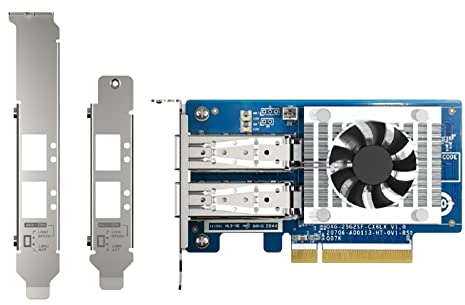 Qnap 2 Ports SFP28 25GB NW EXP Karte Low Profile Format PCIEGEN4 X8