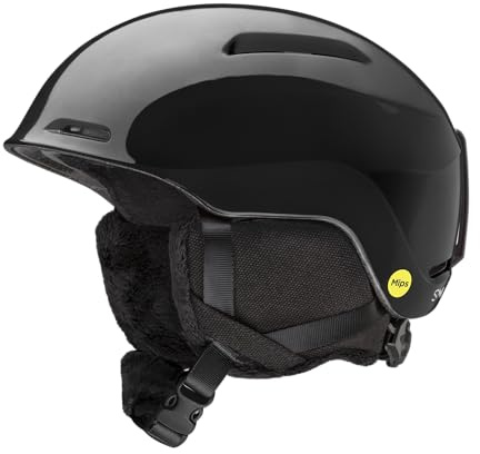 SMITH Glide Jr. Helmet – Black, Youth Medium