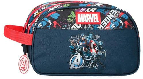 Marvel Légendaire Garçon Accessoire de Voyage - Étui à cosmétiques, Bleu