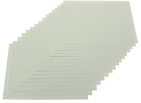 A5 återvunnet vitt kort 180 gsm 100 ark av BCreative ®