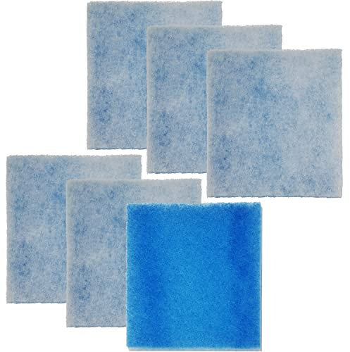6 Pack Compatible Replacement Filters for Bettervent Indoor Dryer Vent Double Layer Design Pre-cut