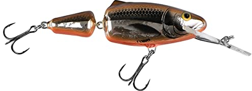 Salmo Frisky Deep Runner Wobbler 7cm 9g schwimmend, Salmo Farben:Metallic Hot Olive