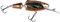 Salmo Frisky Deep Runner Wobbler 7cm 9g schwimmend, Salmo Farben:Metallic Hot Olive
